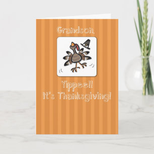 Cartes Pour Fêtes Annuelles Grandson, Thanksgiving Turquie, Religieux
