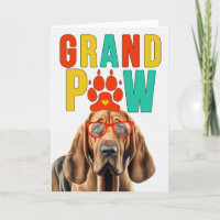 GranPAW Bloodhound Dog Funny Grand-parents Day