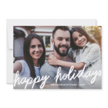 Gras Happy Holidays Script superposition photo