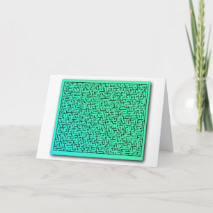 Cartes Pour Fêtes Annuelles Green maze (homonymie)