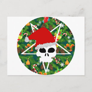 Cartes Pour Fêtes Annuelles grêle père Noël