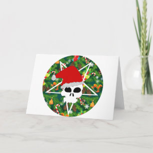 Cartes Pour Fêtes Annuelles grêle père Noël