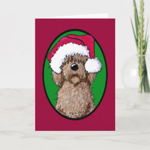 Cartes Pour Fêtes Annuelles Griffonnage Père Noël de chocolat