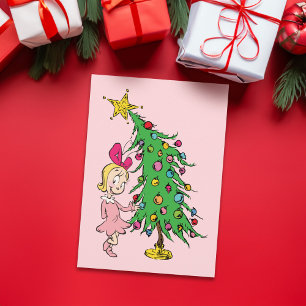 Cartes Pour Fêtes Annuelles Grille J'ai été Cindy-Lou qui bon