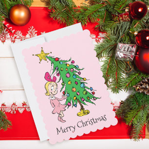 Cartes Pour Fêtes Annuelles Grille   J'ai été Cindy-Lou qui bon