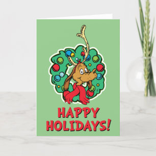 Cartes Pour Fêtes Annuelles Grille Max Christmas Wreath