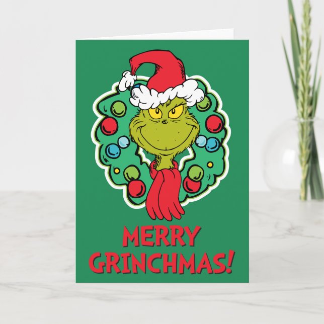 Cartes Pour Fêtes Annuelles Grille | Vacances de Noël (Devant)
