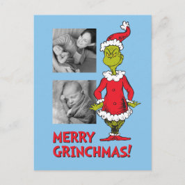 Cartes Pour Fêtes Annuelles Grinch classique | Père Noël