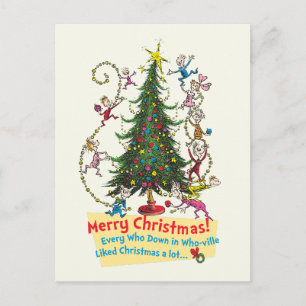 Cartes Pour Fêtes Annuelles Grinch J'ai été Cindy-Lou Qui Bon