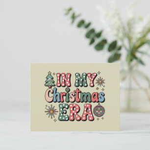 Cartes Pour Fêtes Annuelles Groovy Dans Mon Ère De Noël Drôle Professeur
