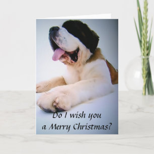 CARTES POUR FÊTES ANNUELLES **GROS** NOËL SOUHAITE POUR "VOUS"