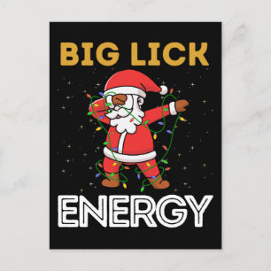 Cartes Pour Fêtes Annuelles Grosse énergie nick, vilaine, Père Noël, Saint Nic