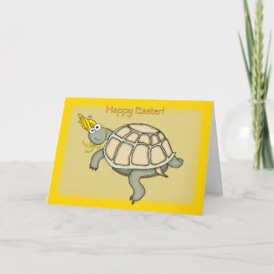 Cartes Pour Fêtes Annuelles Grotte de Pâques de tortues !