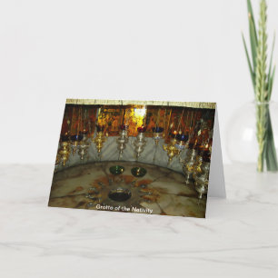 Cartes Pour Fêtes Annuelles Grotto of the Nativity