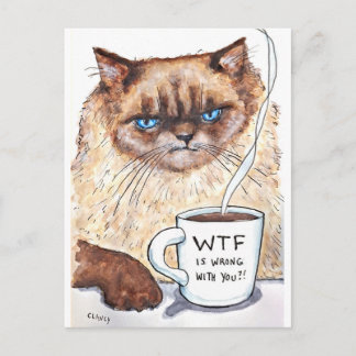Cartes Pour Fêtes Annuelles Grumpy Cat card