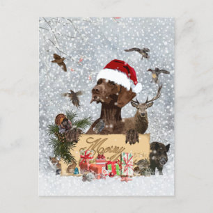 Cartes Pour Fêtes Annuelles Gsp, Noël de chien