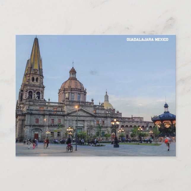 Cartes Pour Fêtes Annuelles Guadalajara Mexique (Devant)