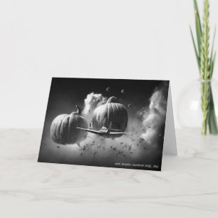 Cartes Pour Fêtes Annuelles Guerre contre l'épice Citrouille