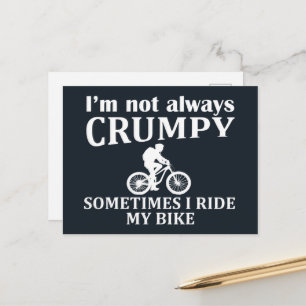 Cartes Pour Fêtes Annuelles Guillemets motocyclistes amusants
