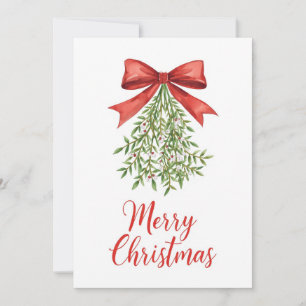Cartes Pour Fêtes Annuelles Guimauve de Noël à l'aquarelle Joyeux Noël