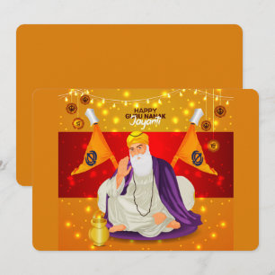 Cartes Pour Fêtes Annuelles Guru Nanak
