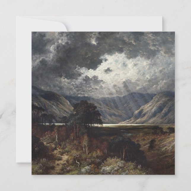 Cartes Pour Fêtes Annuelles Gustave Dore - Loch Lomond (Devant)