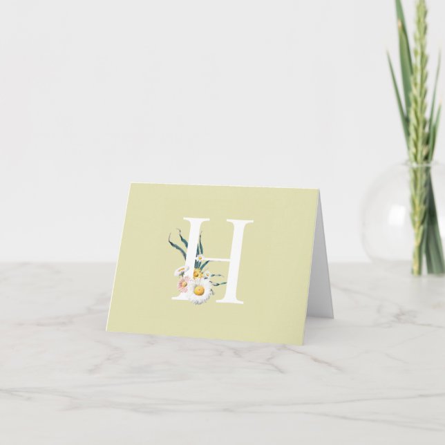 Cartes Pour Fêtes Annuelles H Papeterie personnalisée (Devant)