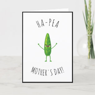 Cartes Pour Fêtes Annuelles Ha-Pea Fête des Mères mignonne jeu drôle Dire Mama
