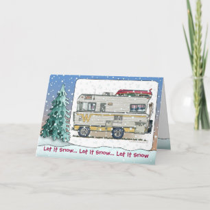 Cartes Pour Fêtes Annuelles Habillement du campeur rv de Winnebago