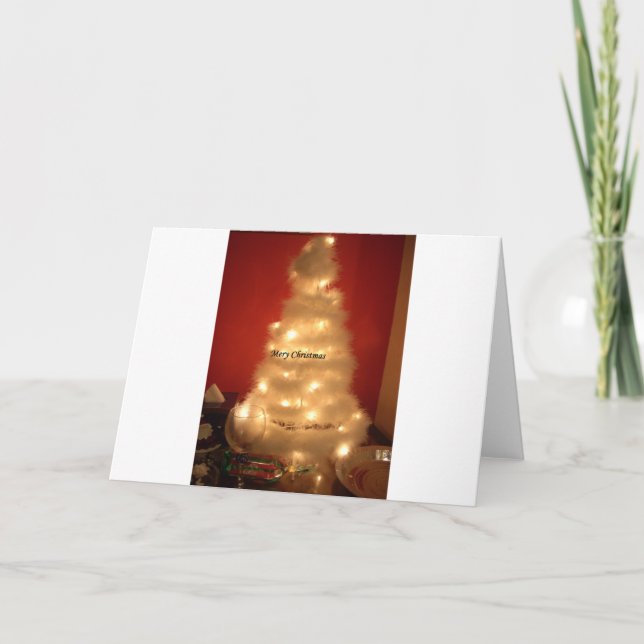 Cartes Pour Fêtes Annuelles Hakuna Matata Joyeux Noël blanc (Devant)