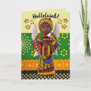 Cartes Pour Fêtes Annuelles Hallelujah Notre Sauveur Est Né Noël