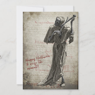 Cartes Pour Fêtes Annuelles Halloween de la mort musculaire