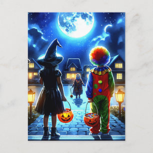 Cartes Pour Fêtes Annuelles Halloween Éffrayant