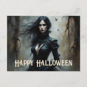 Cartes Pour Fêtes Annuelles Halloween gothique Nuit de Mystère