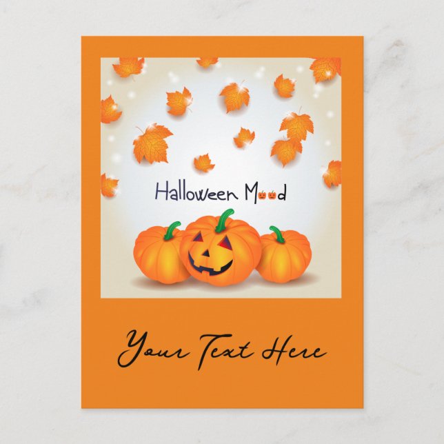 Cartes Pour Fêtes Annuelles Halloween Mood (Devant)
