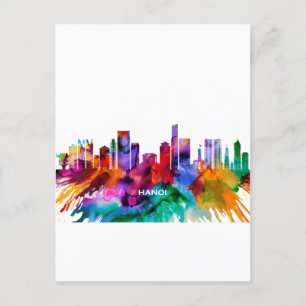 Cartes Pour Fêtes Annuelles Hanoï Skyline