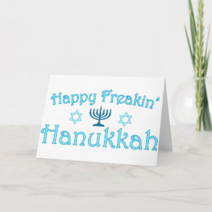 Cartes Pour Fêtes Annuelles hanoukka heureuse