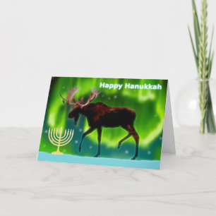 Cartes Pour Fêtes Annuelles Hanoukka heureuse - Oie aurifère