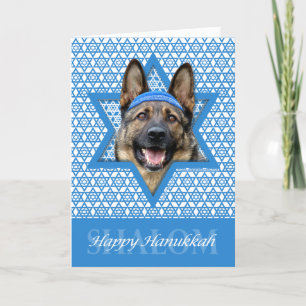 Cartes Pour Fêtes Annuelles Hanoukka Star of David - Berger allemand