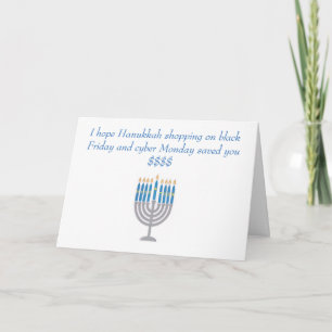 Cartes Pour Fêtes Annuelles Hanukkah humor greeting card
