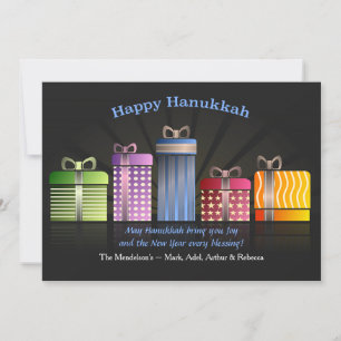 Cartes Pour Fêtes Annuelles Hanukkah Presents Greeting Card