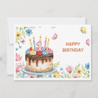 Cartes Pour Fêtes Annuelles Happy Birthday
