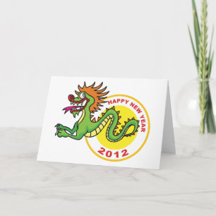 Cartes Pour Fêtes Annuelles Happy Chinese 2012