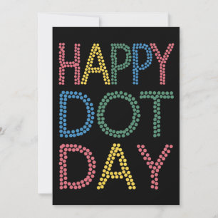 Cartes Pour Fêtes Annuelles happy dot day enseignants enfants cadeau
