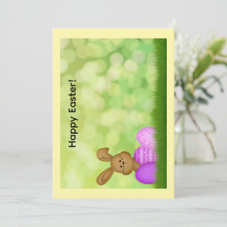 Cartes Pour Fêtes Annuelles Happy Easter Greeting Card