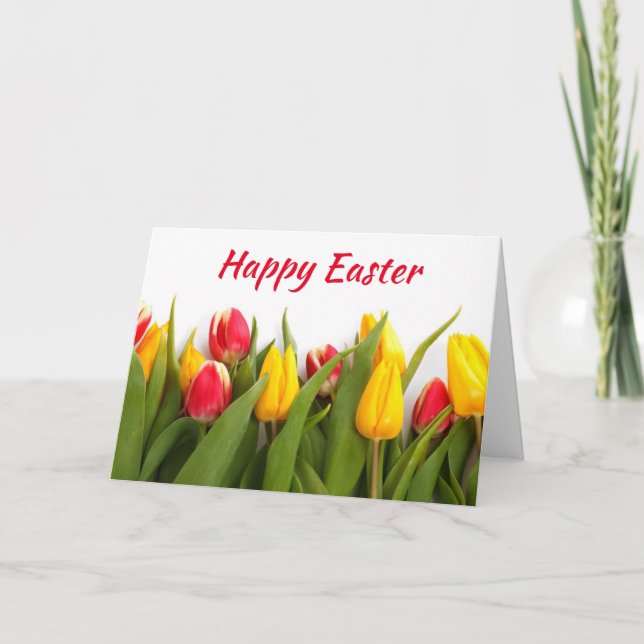CARTES POUR FÊTES ANNUELLES ***HAPPY EASTER HAPPY SPRING HEUREUX TOUT*** (Devant)