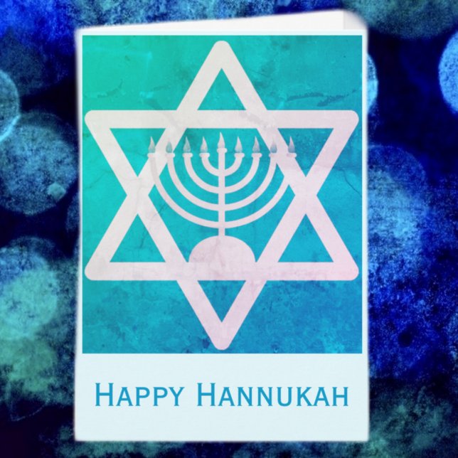 Cartes Pour Fêtes Annuelles Happy Hannukah (Créateur téléchargé)