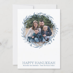 Cartes Pour Fêtes Annuelles Happy Hanoukka Personnalisé Vacances photo