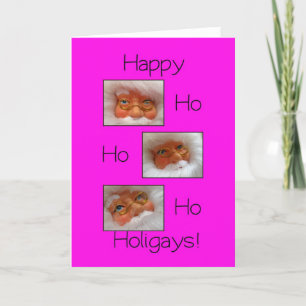 Cartes Pour Fêtes Annuelles happy ho holigays gay x-mas card
