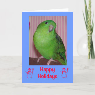 Cartes Pour Fêtes Annuelles Happy Holidays snowmen